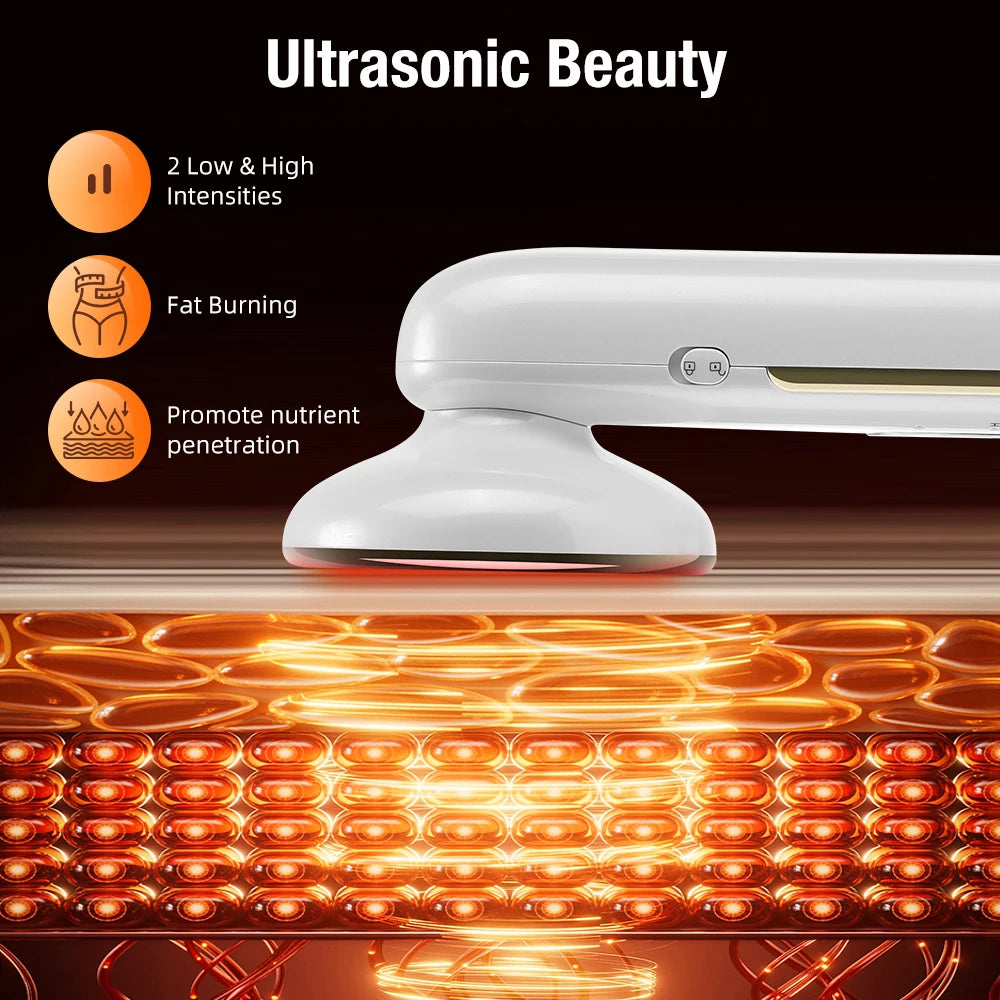 Ultrasonic EMS Body Slimming and Facial Lifting Massager