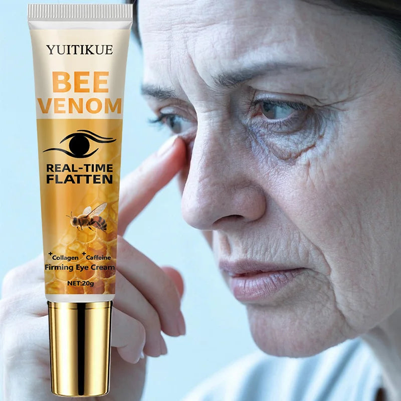 Bee Venom Firming Eye Cream Collagen Anti Aging Dark Circle Treatment