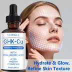 YUITIKUE GHK-Cu Hyaluronic Acid Face Serum Firming Hydrating Treatment