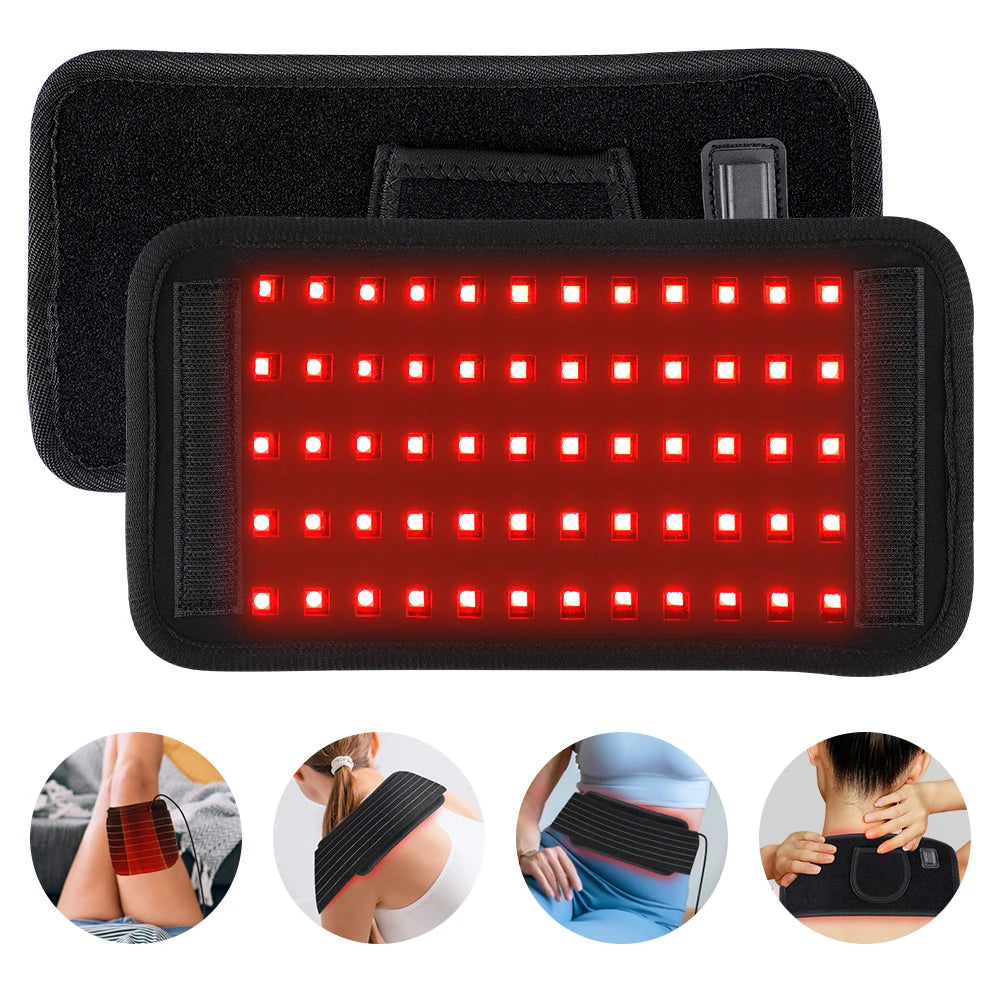 Red Light Therapy Belt for Body Pain Relief and Skin Rejuvenation