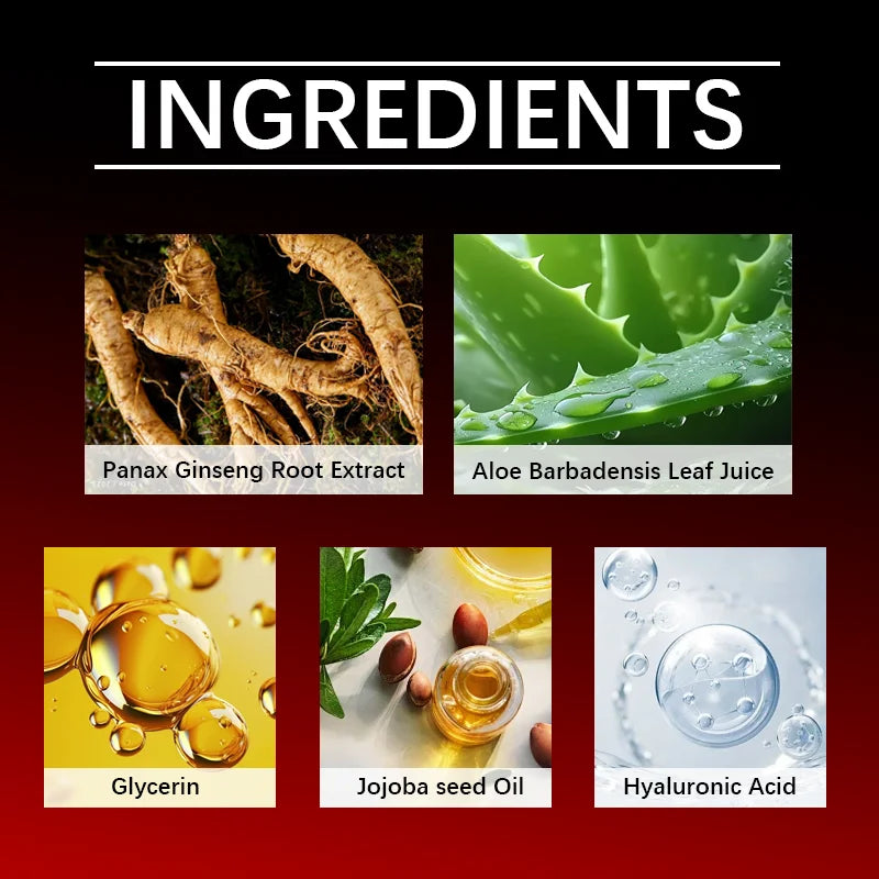 Water Ice Levin Ginseng Massage Cream Aloe Vera Jojoba Body Moisturizer - 2