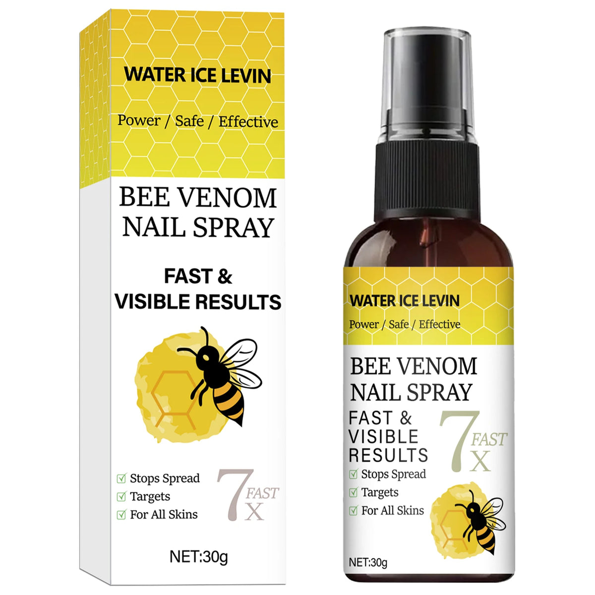 Bee Venom Nail Repair Spray Fast Acting Nail Care Solution
