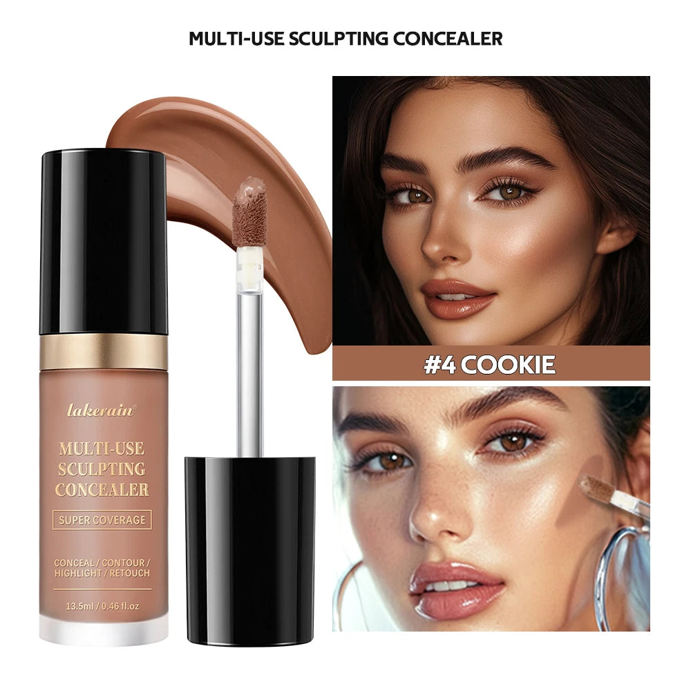 Multi-Use Waterproof Liquid Concealer for Face and Contouring