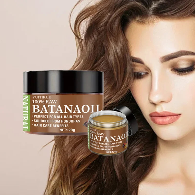 Batana Oil Hair Mask Repair Treatment for Damaged Frizzy Hair 120g