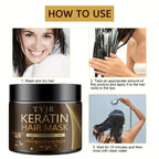 Keratin Hair Mask Deep Repair Conditioning Treatment 60g