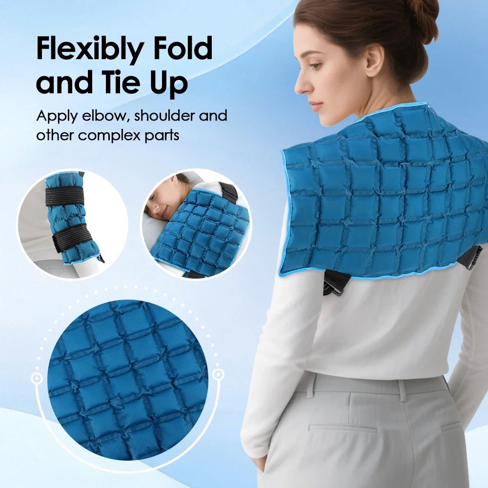 Reusable Hot and Cold Therapy Wrap for Muscle Relief - 1