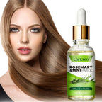 Rosemary Mint Hair Thermal Protection Spray and Nourishing Oil Set