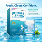 Effervescent Denture Cleaning Tablets for Freshness and Stain Removal