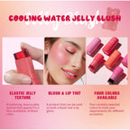 Cooling Water Jelly Blush Stick for Cheeks and Lips