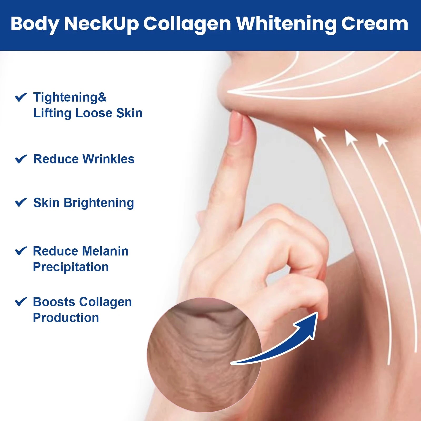 Anti-Aging Neck Firming Cream for Tightening and Wrinkle Reduction - 4
