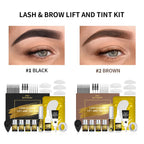 Professional Lash Lift and Brow Tinting Kit for Salon and Home Use