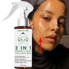 3 in 1 Mandelic and Kojic Acid Face Scrub Gel Exfoliating Cleanser