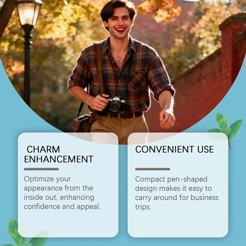 Energy and Charisma Nasal Inhaler for Men