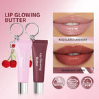Hydrating Lip Gloss with Keychain for On-the-Go Shine
