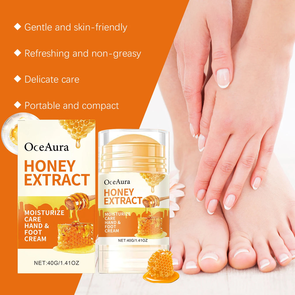 Moisturizing Honey Heel Balm for Dry Cracked Skin Repair