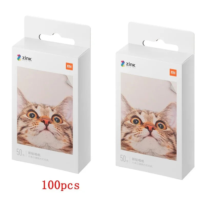 Mijia ZINK Pocket Printer Paper Self-Adhesive Photo Printing Sheets - 18