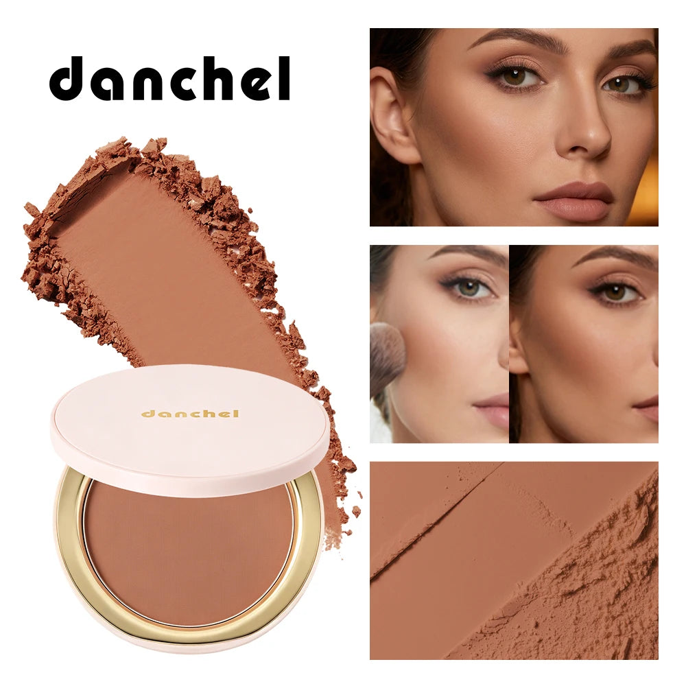 Soft Matte Bronzer Powder for Natural Face Contouring - 1