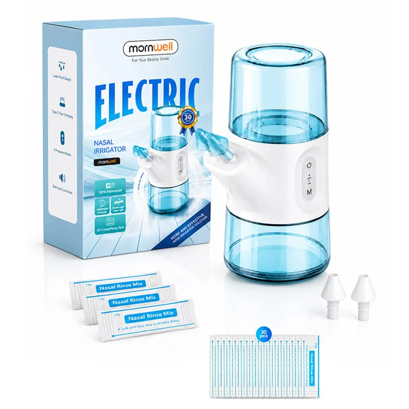 Portable Electric Nasal Irrigator for Sinus Relief