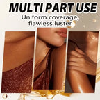 YUITIKUE Coconut Sunless Tanning Oil Moisturizing Bronze Glow Body Bronzer