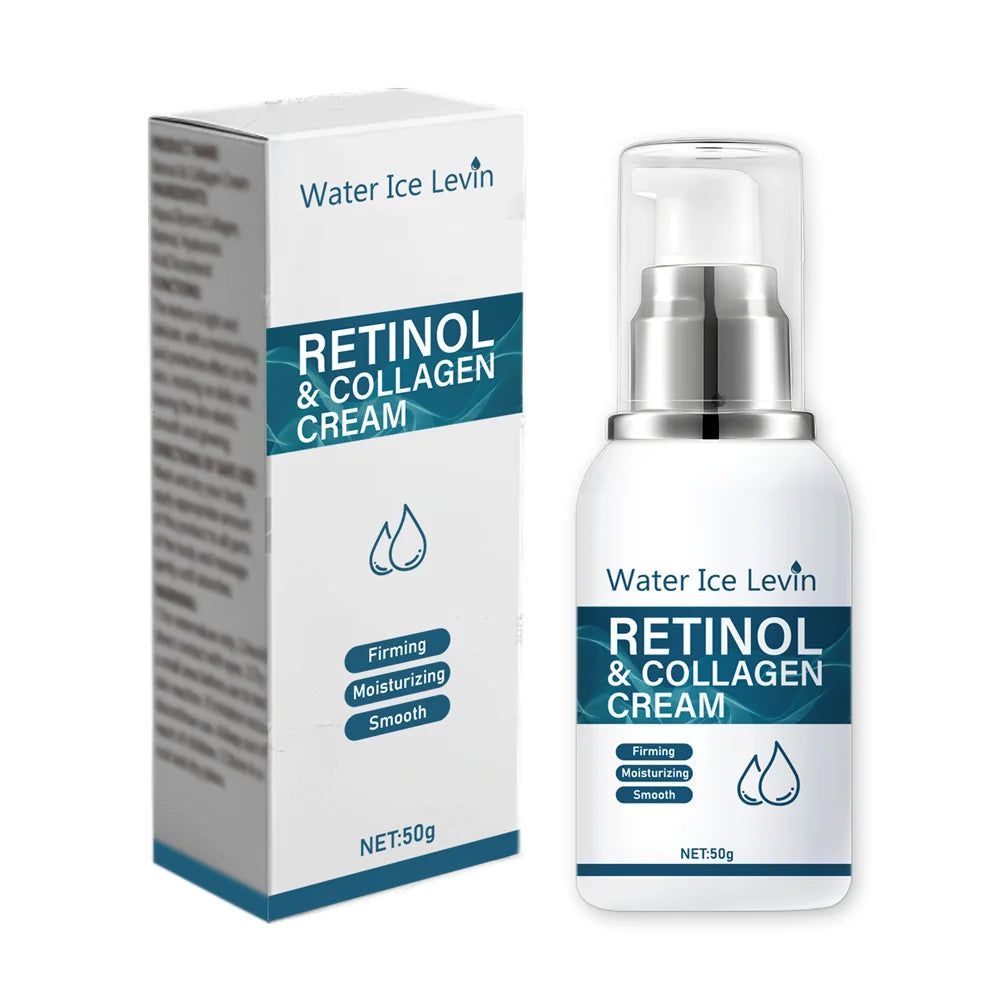 Retinol Collagen Face Cream Firming Moisturizing Anti Aging Skin Care - 9
