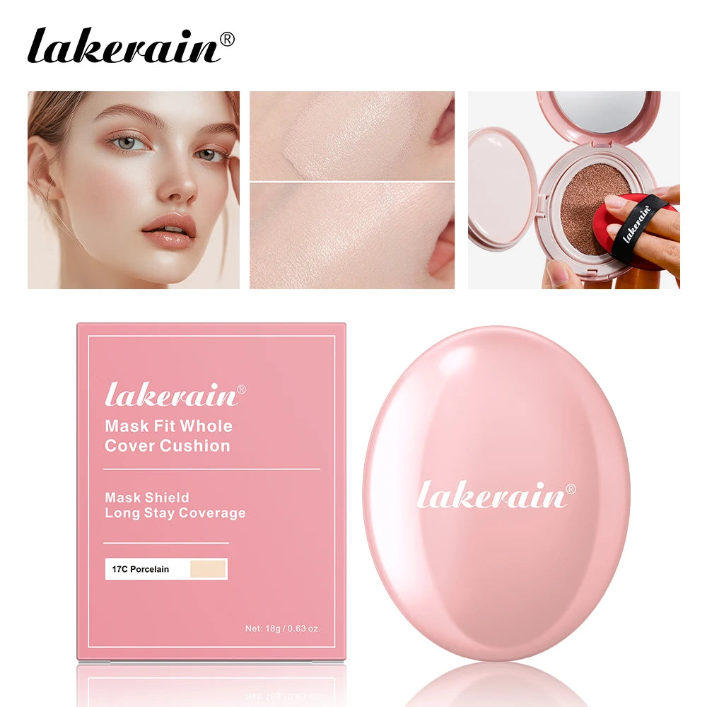 Full Coverage Long-Lasting Semi-Matte Cushion Foundation
