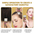 Lockmio Hair Wax Stick and Styling Brush Set for Frizz Control