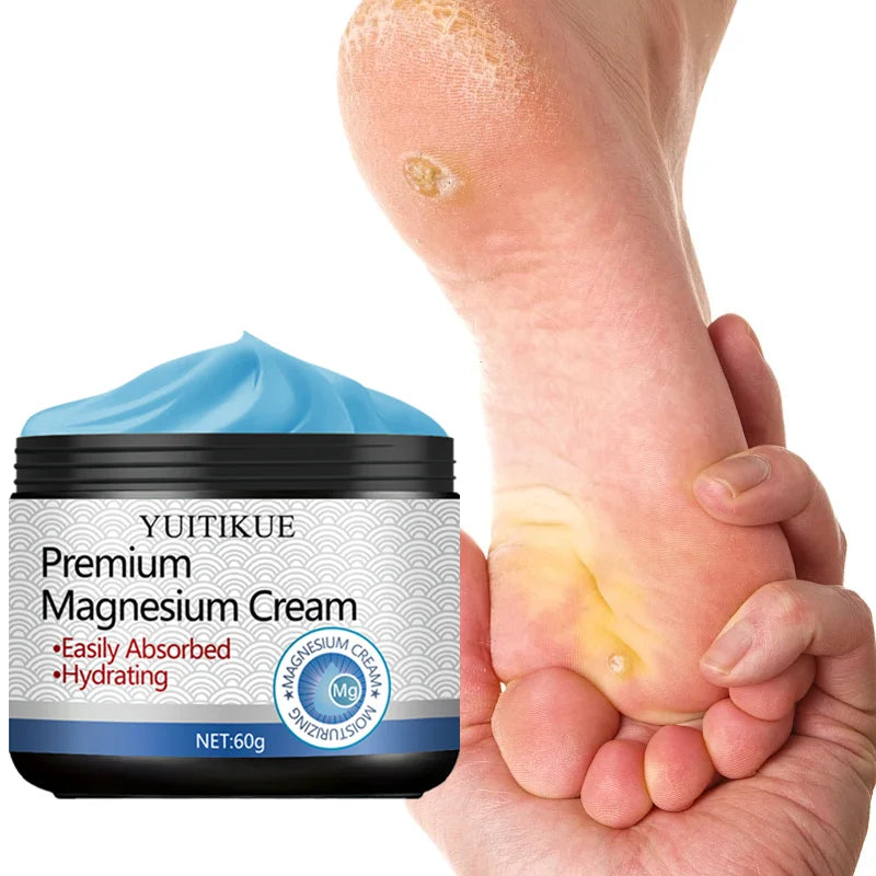 YUITIKUE Magnesium Cream Fast Absorbing Moisturizer for Hands and Feet - 4