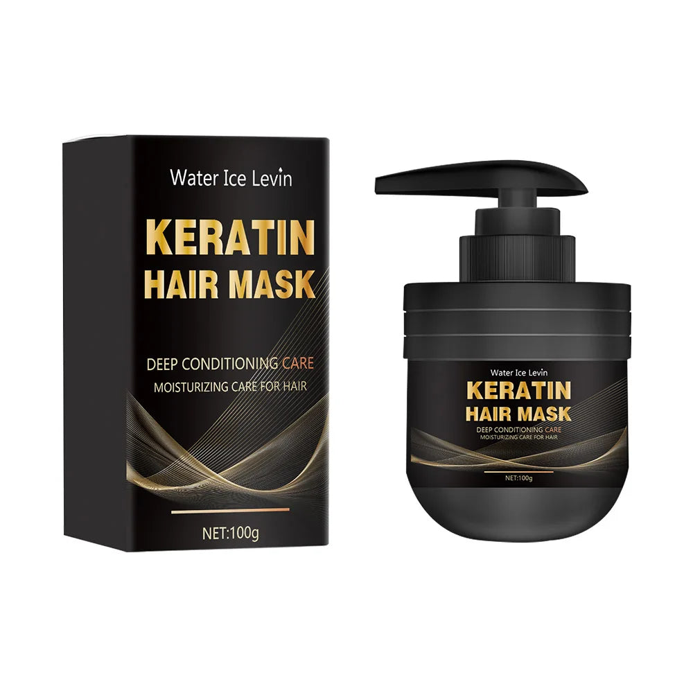 Keratin Hair Mask 100g Repairing Treatment for Damaged Frizzy Hair - 11