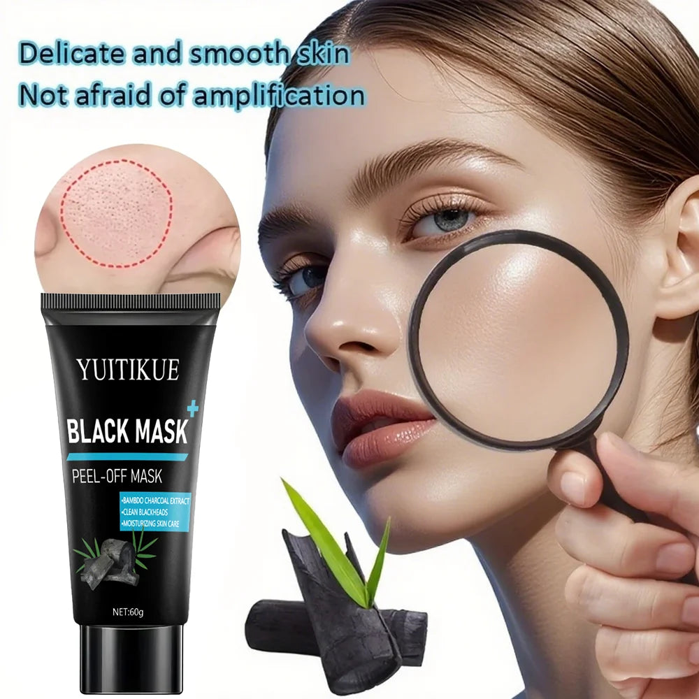 YUITIKUE Bamboo Charcoal Peel Off Mask 60g Blackhead Remover - 12