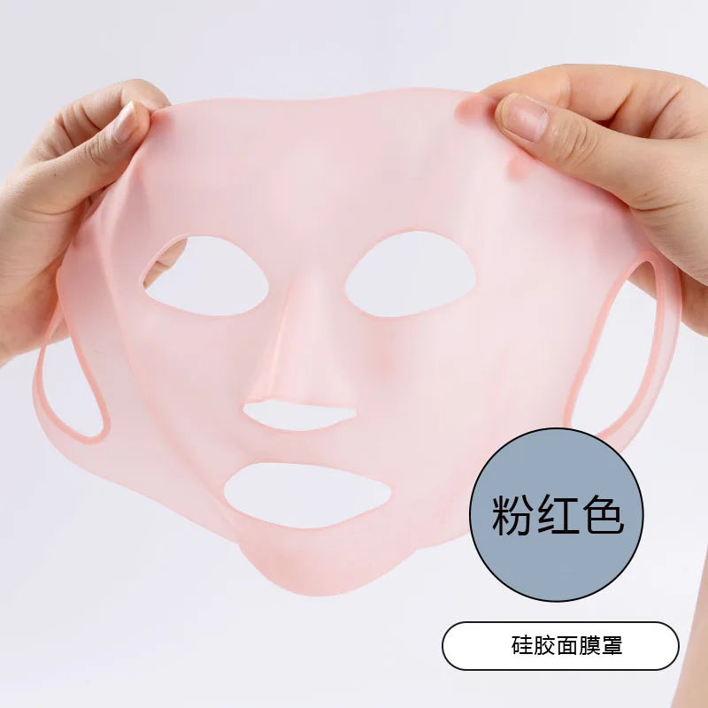 Reusable Silicone Face Mask Cover Moisturizing Sheet Mask Shield
