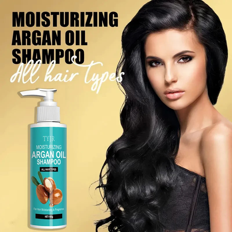Argan Oil Moisturizing Shampoo for All Hair Types 150g