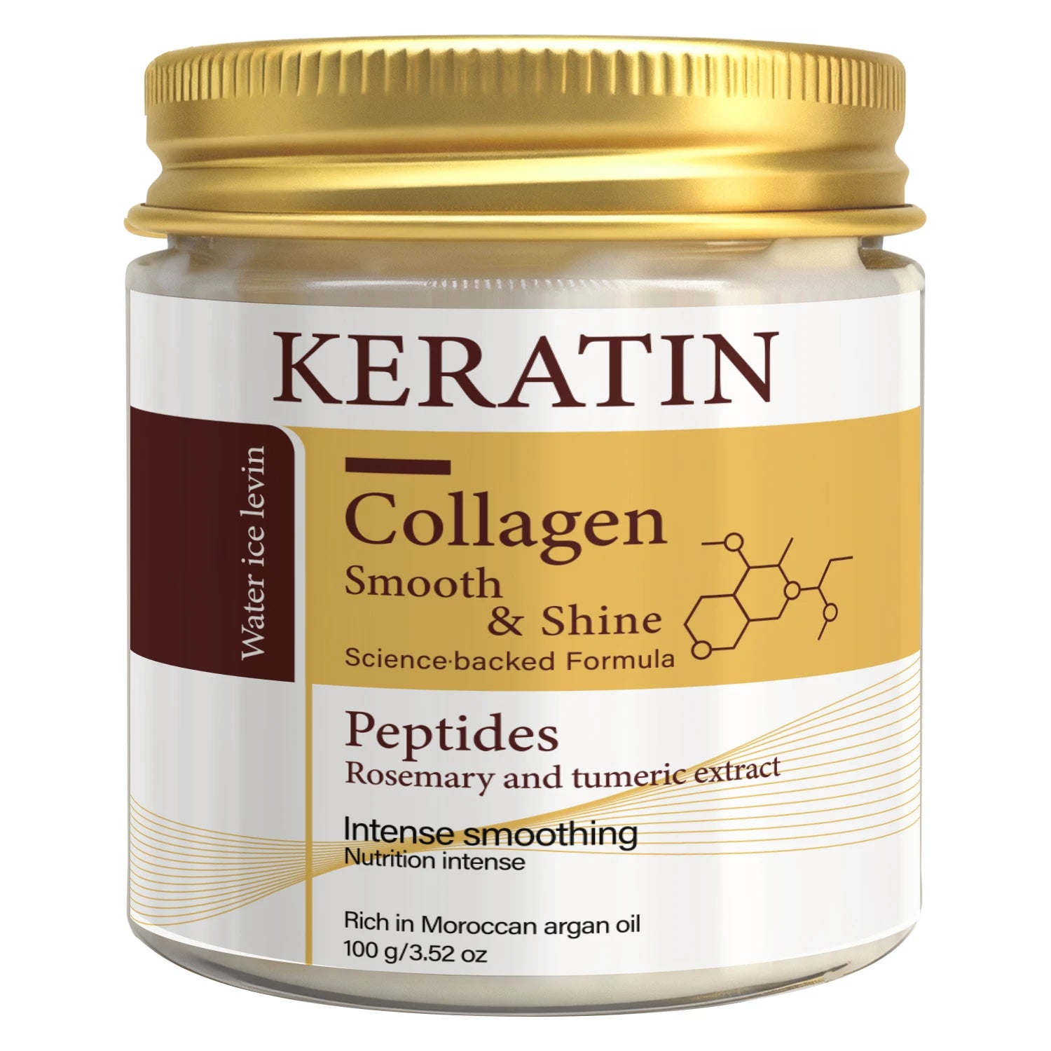 Keratin Collagen Argan Oil Hair Mask Deep Conditioning Treatment 100g
