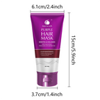 Water Ice Levin Purple Keratin Hair Mask Deep Conditioning Treatment