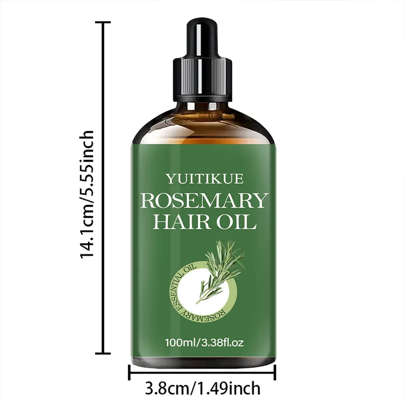 Rosemary Essential Oil 100ml for Hair Growth and Scalp Care - 16