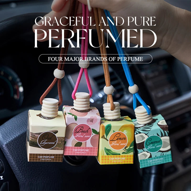 FORMBO Car Air Freshener Hanging Perfume Diffuser for Vehicle Odor - 1