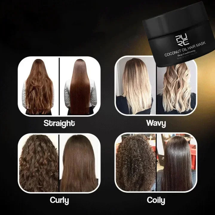 Deep Repair Keratin Hair Mask for Frizzy and Damaged Hair