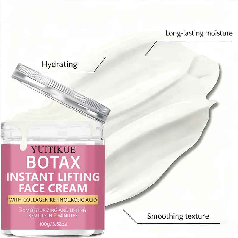 YUITIKUE Instant Lifting Face Cream Retinol Collagen Firming Moisturizer