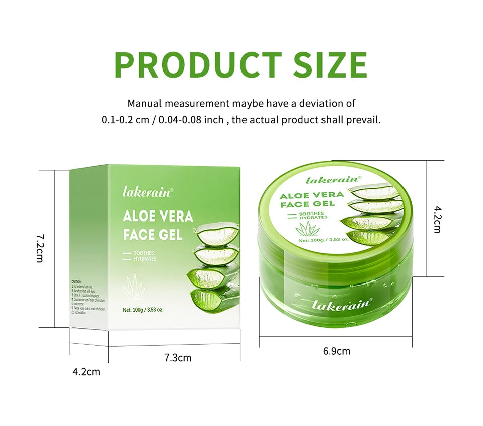 Soothing Aloe Vera Hydrating Face Gel - 18