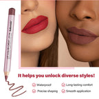 Waterproof Long-Lasting Matte Lip Liner Pencil Set