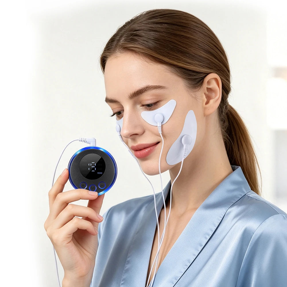 Electric Face and Eye Massager with 8 Modes