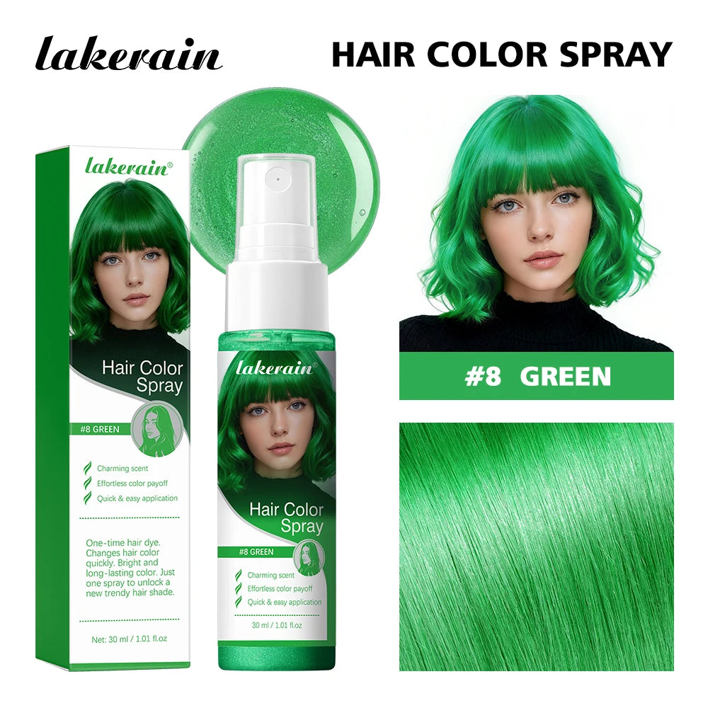 Temporary Hair Color Spray for Instant Styling