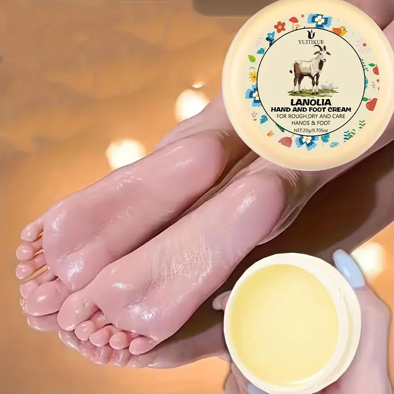 LANOLIA Hand and Foot Cream Moisturizer for Dry Cracked Skin 20g - 4