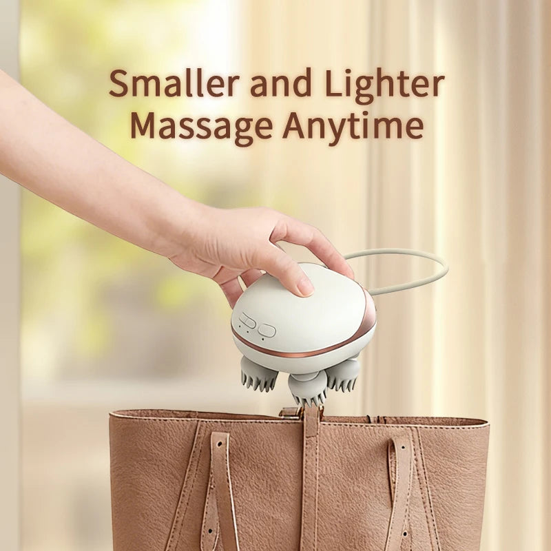 Cordless Waterproof Scalp and Body Massage Device - 6
