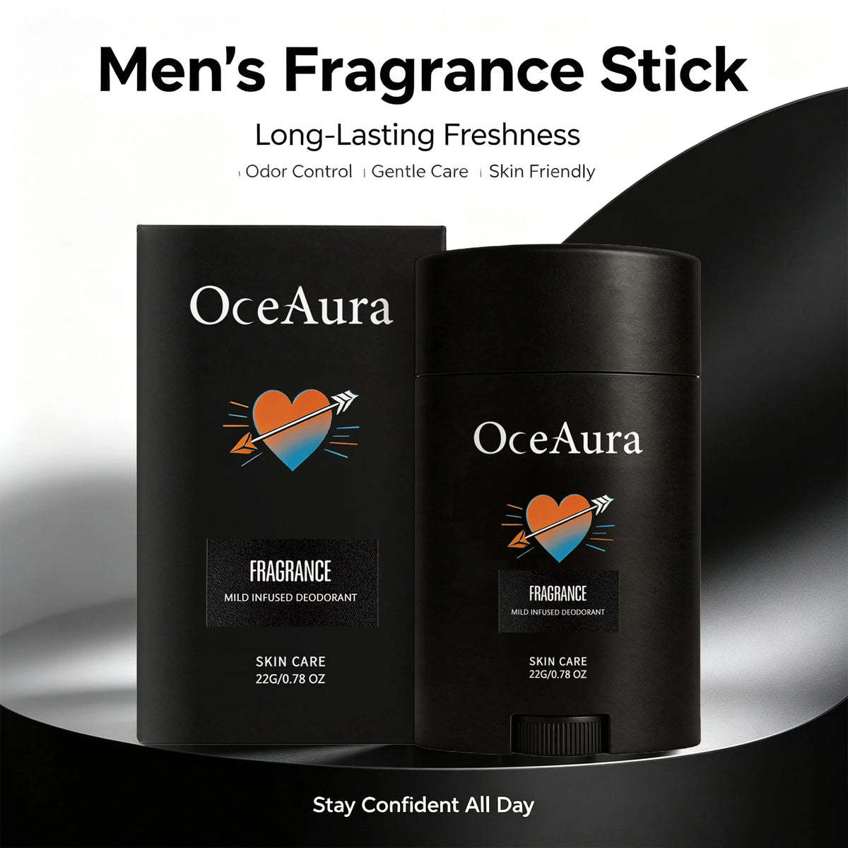 Long-Lasting Men's Deodorant Stick for Odor Control