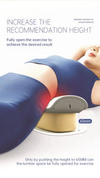 Electric Lumbar Traction Massager with Airbag and Vibration