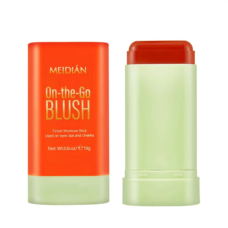 Meidian On The Go Waterproof Blusher Stick Cream Face Makeup - 5