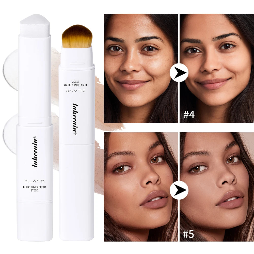 Color-Changing Foundation Stick with Built-in Brush