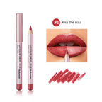 Waterproof Long-Lasting Matte Lip Liner Pencil Set