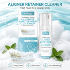 Foaming Aligner and Retainer Cleaner for Fresh Breath