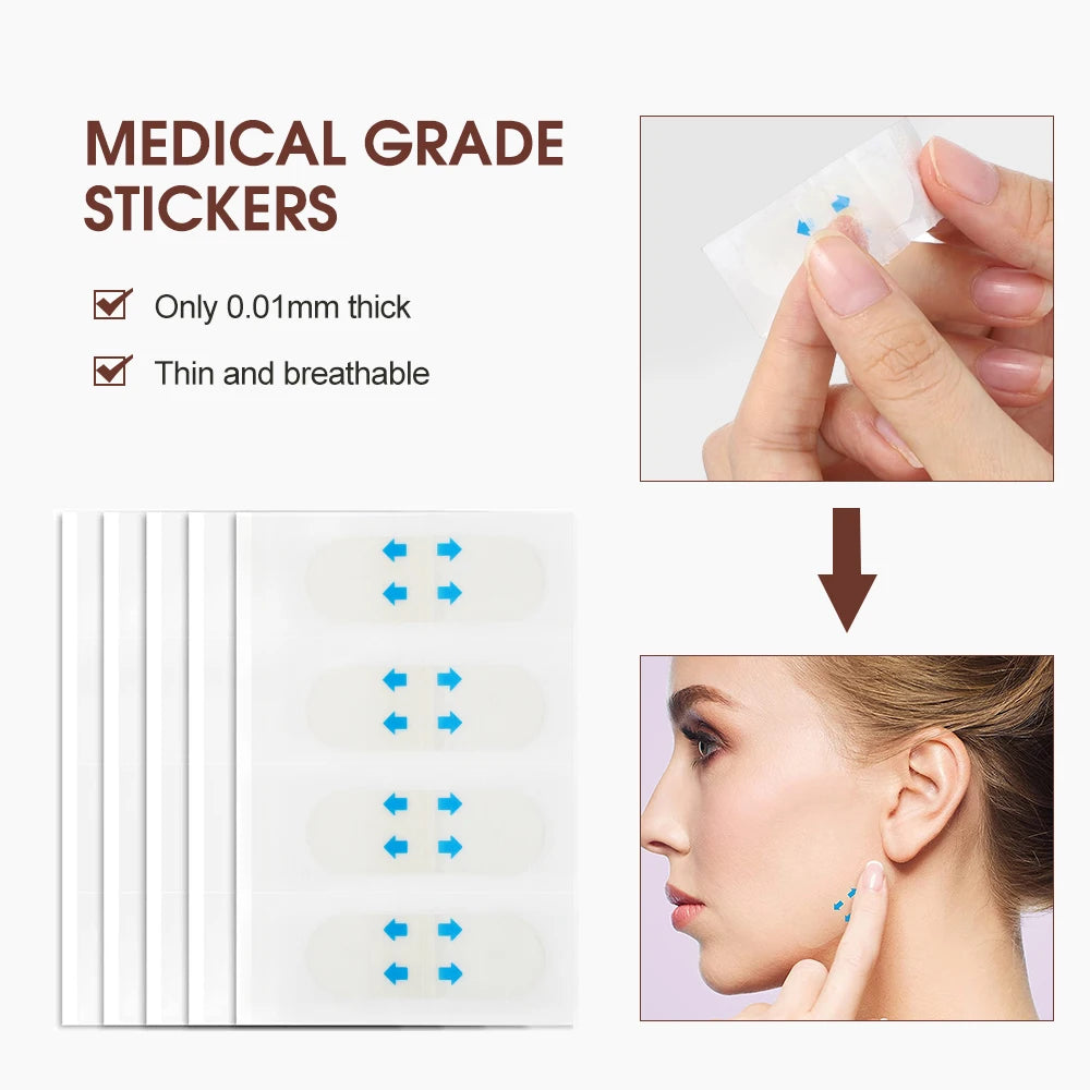 Invisible Face Lift Tape for Wrinkle Reduction and Skin Tightening